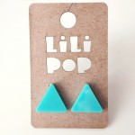 Boucles d'oreilles Lili POP- Formes et couleurs variés